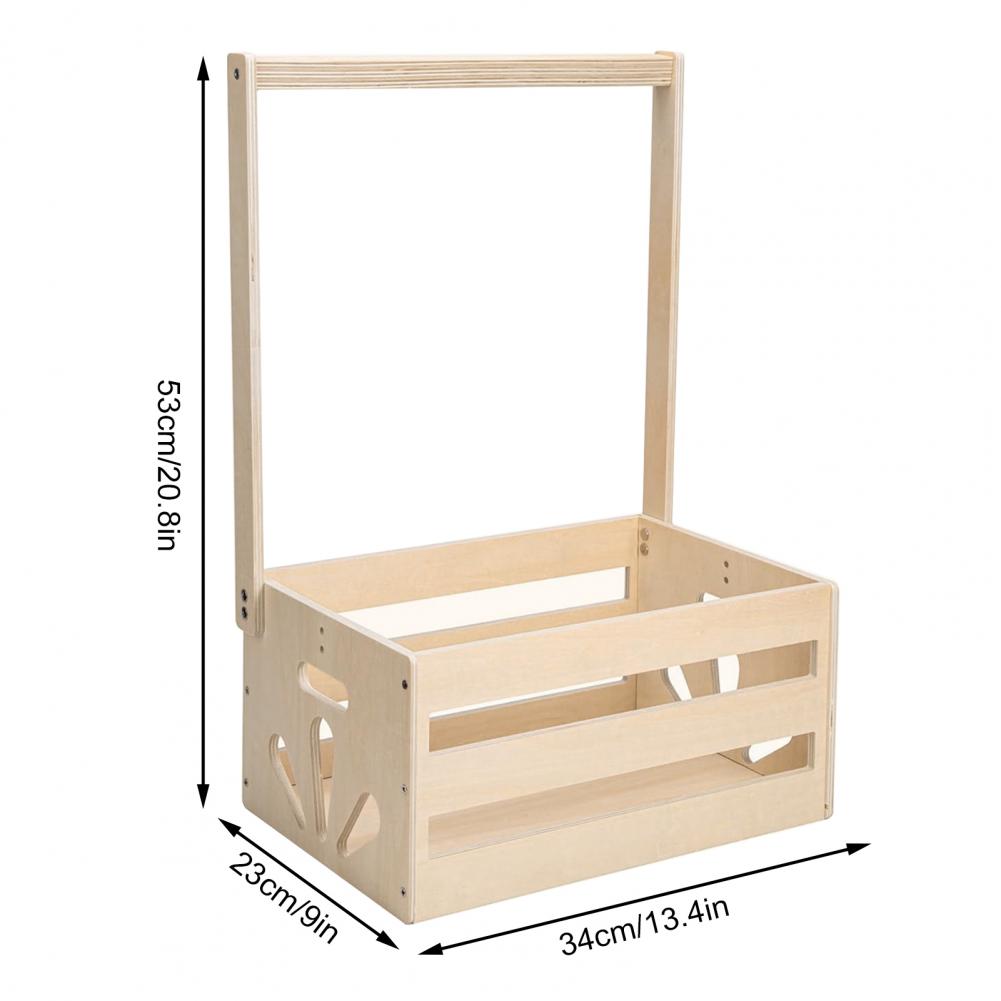 Baby Clothing Types - Aufbewahrungsregal aus Holz für Babysachen mit
