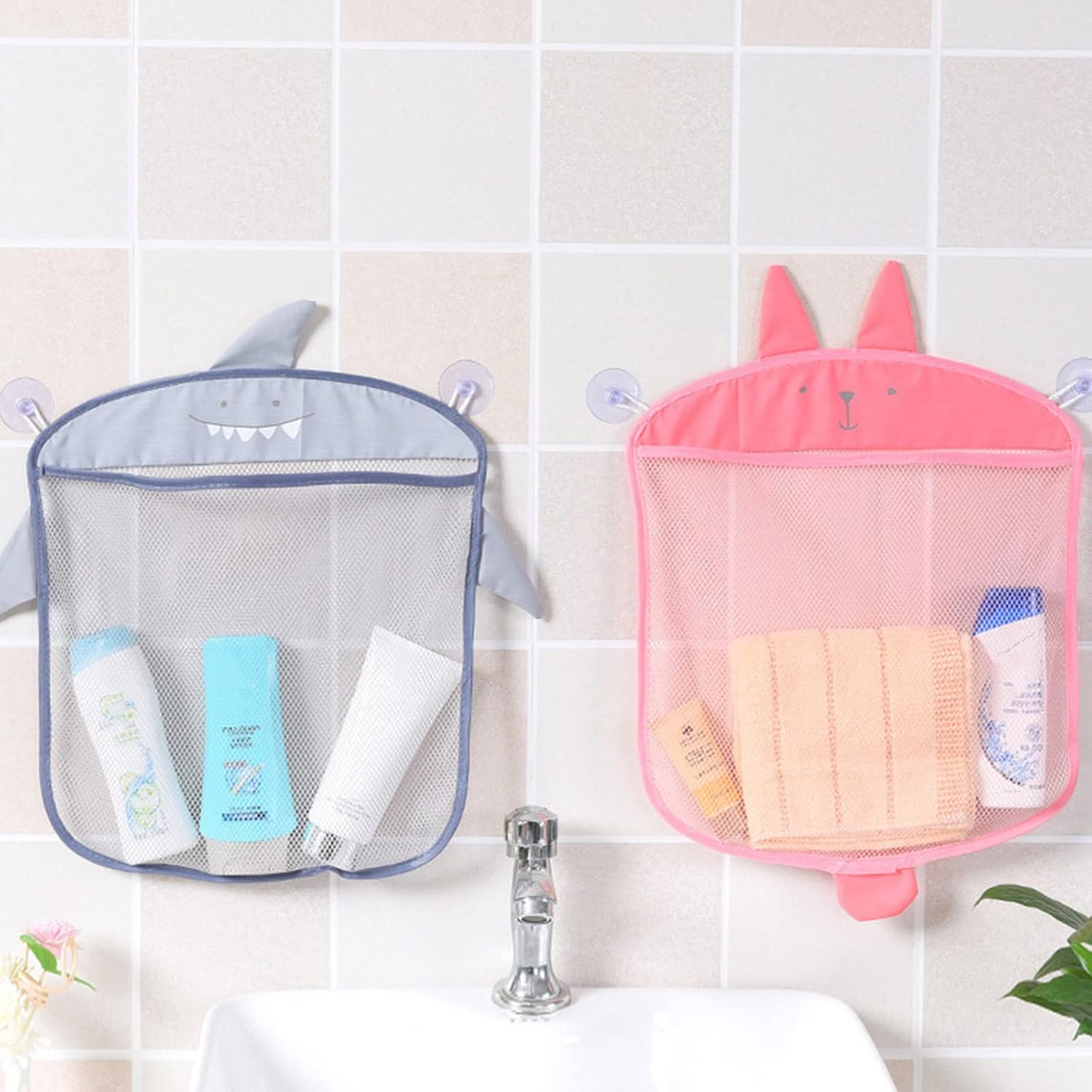Baby Clothing Types - Mesh-Badespielzeug-Aufbewahrung, der Badespielzeughalter für Badewannenspielzeug und